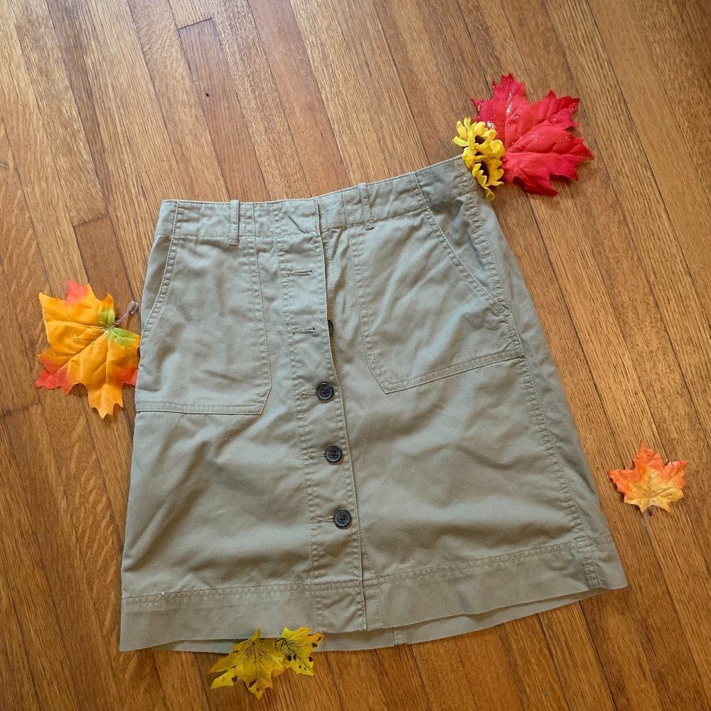 Tommy Hilfiger Button Front Skirt